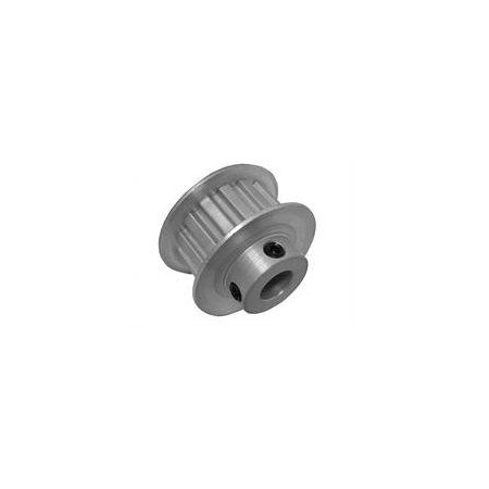 B&B Manufacturing 15XL037-6FA4, Timing Pulley, Aluminum, Clear Anodized 15XL037-6FA4